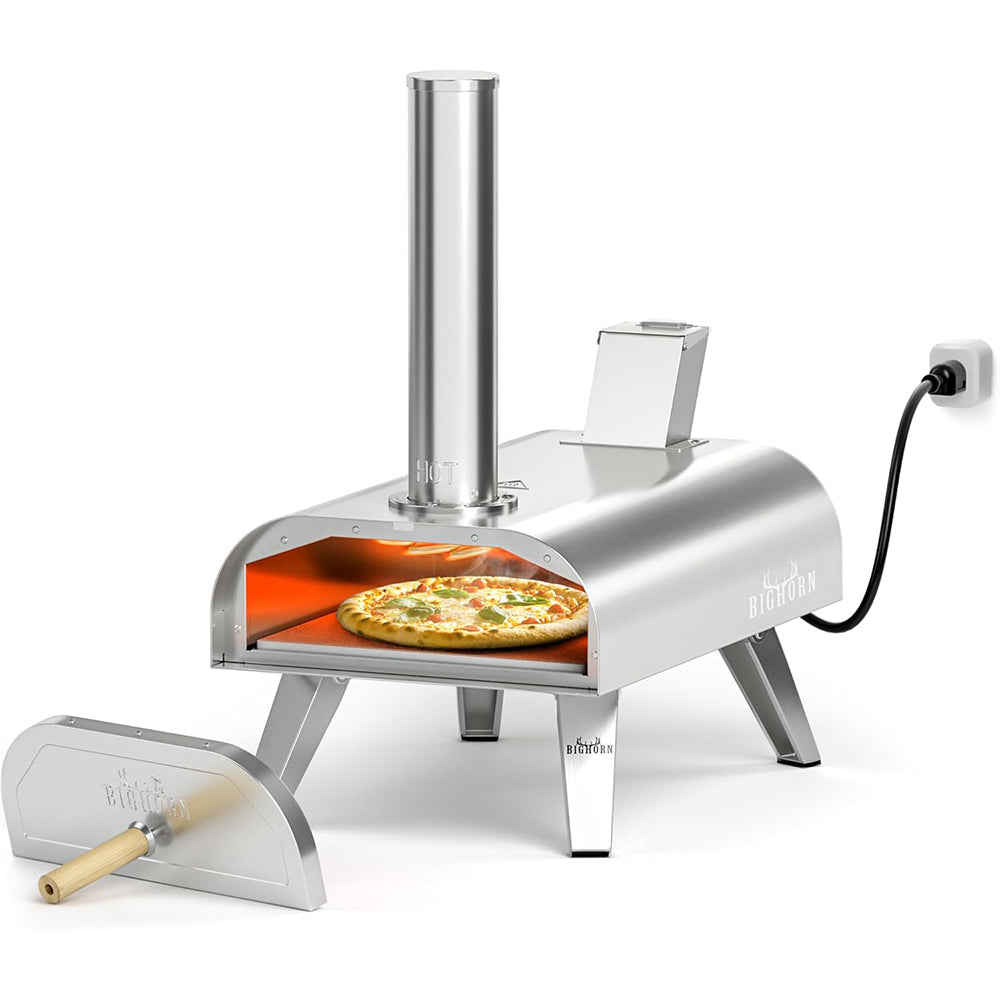 12" Multi-Fuel Pizza Oven - Pellet + Electric