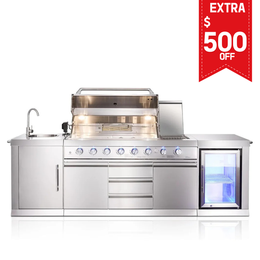 Portable Propane Infrared Steak Grill - Stainless Steel